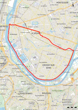Carte de la marche Tour classique